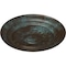 Ekena Millwork Traditional Ceiling Medallion (Fits Canopies up to 5 1/2"), 24 3/8"OD x 1 1/2"P, Bronze Blue Patina CM24TRBBS - alternate 2